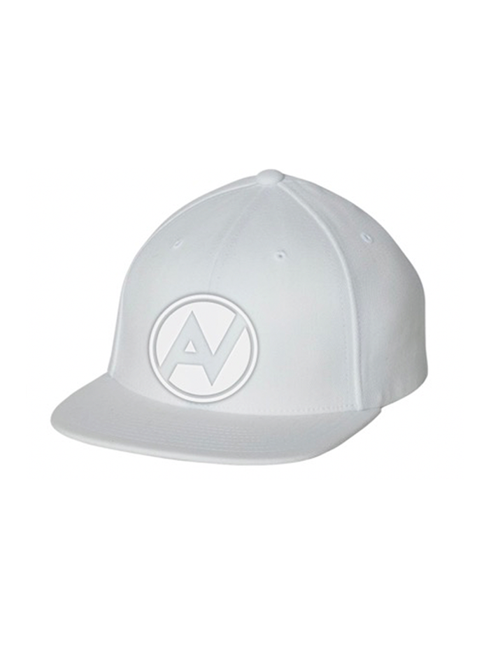 White Flat Bill Golf Cap (45 entries)
