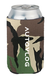 Straight Pipe Camo Koozie