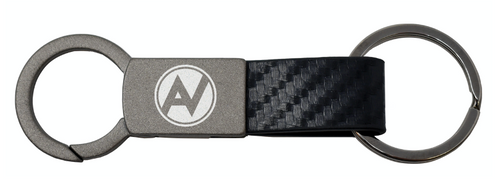 Carbon Fiber Strap Key Chain